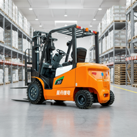 Chariot élévateur électrique Li-ion robuste de 1,5 à 3 tonnes, certifié CE, 80V, charge rapide, pour la manutention de conteneurs et les entrepôts (Reach Truck)