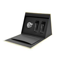 Coffret Cadeau de Luxe Personnalisé 2026 avec Logo, Boîte Triangulaire pour Cosmétiques, Coffrets Parfum et Boîte Mystère à Fermeture Magnétique