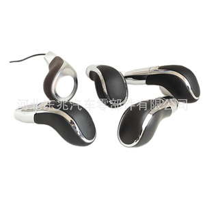Car Gear <b>Shift</b> <b>Knob</b> Black Leather For Opel Vauxhall Gm Buick Excelle Gl8 Automatic Transmission - Product Image 1