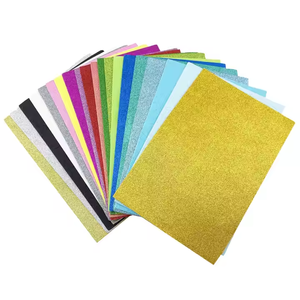 Tùy Chỉnh 2Mm 3Mm Đầy Màu Sắc A4 Kích Thước Vật Liệu Trang Trí Pre Cắt Duy Nhất Bên Nóng Chảy Dán Áp Lực Nhạy Cảm Long Lanh EVA Tấm Bọt - Product Image 2