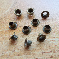 4mm 4.5mm Blossom Style Oeillet et Oeillet Métal Rivets pour Vêtement Toile Cuir Sac Chaussures Yeux Fichier Sacs Presse-papiers Clips