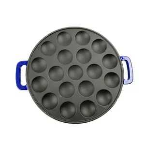 M-cooker kitchen bakeware biscuit chocolate egg muffin pan cast iron 19 hole mini cake baking frying pan