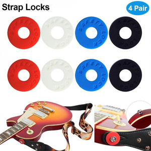 Bottoni per Cinghie di <span class=keywords><strong>Chitarra</strong></span> in Gomma di Alta Qualità, Chiusure Personalizzate per Cinghie, <span class=keywords><strong>Accessori</strong></span> per Chitarre Elettriche - Product Image 6