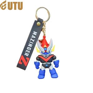 Llavero de robot de anime universal inspirado en la tecnología FYQC, bonito muñeco de plástico para mochila, regalo de joyería al por mayor - F - Product Image 5