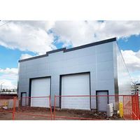 Edificio de taller prefabricado de estructura de acero pesado con paneles de pared para fabricación industrial
