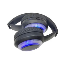 Casque d'écoute sans fil mobile Design de mode Casque d'écoute Disco et émetteur de casque