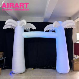 Arco Inflable con Forma de <span class=keywords><strong>Palmera</strong></span> para Fiestas de Verano con Luces LED - Product Image 2