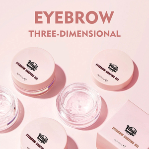 Cire <span class=keywords><strong>Gel</strong></span> Fixatrice Naturelle Minérale Végétalienne Imperméable à Tenue Forte pour <span class=keywords><strong>Sourcils</strong></span> avec Applicateur - Product Image 2