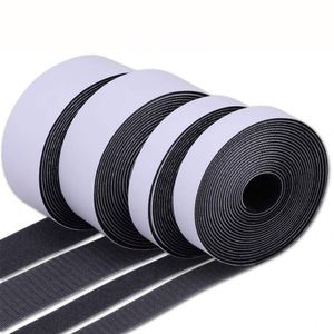 Strong <b>Adhesive</b> <b>Hook</b> and Loop Fastener Tape Velcroes Strip Nylon Fabrics <b>Adhesive</b> Velcroes Self-<b>adhesive</b> <b>Hook</b> and Loop Tape Roll - Product Image 1