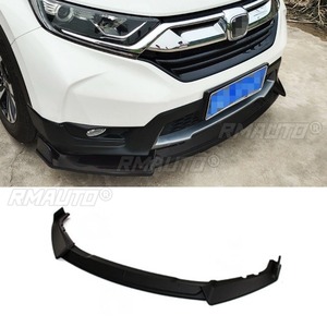 สำหรับ HONDA CRV 2017-2019 ชุดแต่งกันชนหน้ารถยนต์ สีดำเงา ชิ้นส่วนตกแต่งกันชนหน้า - Product Image 3