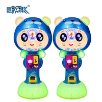 Distributeur de capsules 45-75 mm, machine à pièces pour enfants, intelligente, capacité de 200 pièces, pilier de 1,3 m, couleur personnalisable en stock