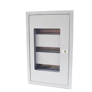 Indoor Outdoor IP54 IP65 36 Ways Enclosures Box Metal Customized Size Electrical Distribution Box