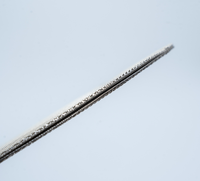 Écrans d'armure sergé simple de tissu de fil noir 20-80 mailles de filtre de fer de disque de maille pour l'extrudeuse en plastique