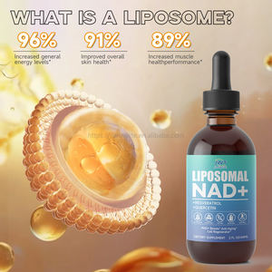 Liposomale NAD+ vloeibare druppels met resveratrol & quercetine - Cellulaire energie, antioxidatieve ondersteuning & <span class=keywords><strong>DNA</strong></span>-gezondheid voedingssupplement - Product Image 4