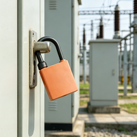 NFC Smart LOTO Vorhängeschloss, Schlüsselloses Industrielles Lockout-Tagout-Schloss, OSHA-konform für Energieisolierung