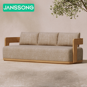 Ensemble de Canapés d'Extérieur de Luxe pour Hôtels et Villas, Mobilier de Jardin en <span class=keywords><strong>Teck</strong></span> pour Terrasses et Resorts - Product Image 5