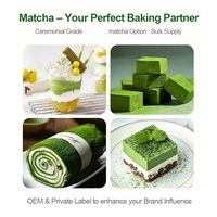 Vente en gros de poudre de thé vert matcha japonais instantané de qualité supérieure 2026 Nature avec étiquette privée