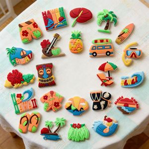 Accessoires pour sabots à trous thème Hawaïen, boucles décoratives pour sabots de plage, breloques amovibles DIY pour sabots, vente en gros - Product Image 1