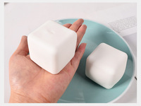 Cube Squishy Tabba, nouveau cube carré en TPR à montée lente, boule à pétrir, boule de farine en plastique pour enfants, jouet cube à presser