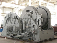Treuil hydraulique de qualité supérieure Conception d'opération ergonomique Système hydraulique durable Parfait pour le levage de construction