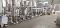 Petite machine à fabriquer de la bière, brasserie de 100L, fermentation en acier inoxydable