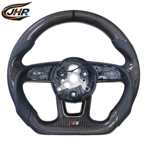 พวงมาลัยอัปเกรดพวงมาลัยคาร์บอนไฟเบอร์สำหรับ <span class=keywords><strong>B9</strong></span>รถ Audi พวงมาลัยสปอร์ตออกแบบได้ตามต้องการ - Product Image 1