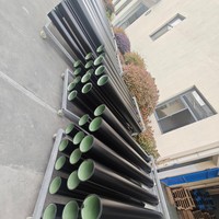 Tube d'isolation en fibre de verre FRP enroulé en filament, haute résistance, taille personnalisée, classe 35 kV F/H, qualité industrielle IEC pour