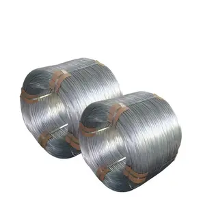 Özelleştirilmiş galvanizli tel çinko kaplı sıcak daldırma çit teli galvanizli çelik tel halat başına rulo fiyat satılık fabrika fiyat