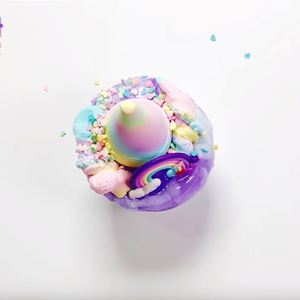 Nouveau Slime Moelleux Populaire en Promotion : Slime Cristal Coloré, Slime Glace Arc-en-ciel Soyeux avec Plastique et Argile - Product Image 3