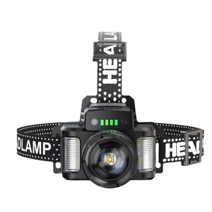 Headlamp <b>Led</b> Rechargeable 2000 Mah Adjustable Headband <b>Motion</b> <b>Sensor</b> Outdoor <b>Lighting</b> - Product Image 5