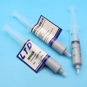 Customized 30g/40g syringe 1kg/10kg barrel package thermal silicone heatsink silicone potting compound with ROHS,REACH