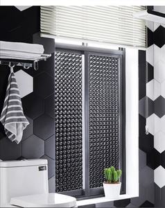 Pegatinas 3D de varios estilos para ventana, decoración de vidrio para dormitorio, oficina y baño, rollo de <span class=keywords><strong>vinilo</strong></span>, color <span class=keywords><strong>blanco</strong></span> y negro, precio al por mayor - Product Image 4