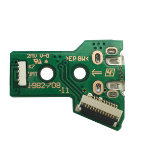 Pala de circuito para controle de <span class=keywords><strong>ps4</strong></span>, entrada de carregamento com led, JDS-055 usb para substituição de linha e conector pcb - Product Image 2