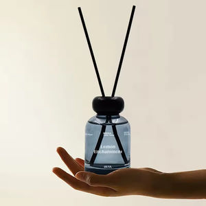 Diffuseur de parfum à bâtonnets Aikun 150 ml, grande capacité, en verre, sans alcool, durable, fait main, longue durée, aromathérapie fraîche - Product Image 1