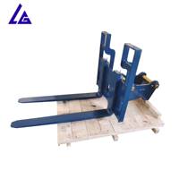 Fourches à palettes pour mini-excavatrice de 1 à 4 tonnes, fourches pour le chargement et le déchargement, assistant d'usine