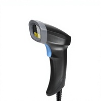 Lecteur de codes-barres filaire USB portable pour magasin et supermarché