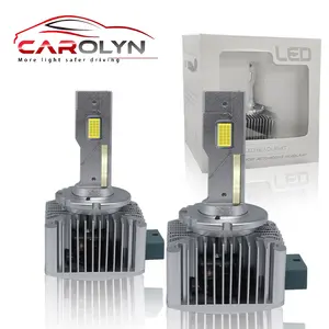 Carolyn farol de led super brilhante d1s, d2s, d3s, d4s, d5s, d8s, série d canbus, 35w, 12000 lúmens, d1s