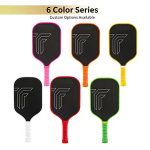 Paleta de Pickleball GQK T700, Forma Estándar, Verde, Mango Antideslizante, Diseño sin Bordes de 40 Orificios, Núcleo de Madera de Álamo, Ligera - Product Image 3