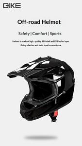 オフロードバイク用ヘルメット ABS素材 DOT認証 四季通用 MLXLサイズ - Product Image 6