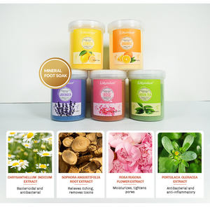 Groot Volume 1000Ml Kruidenvoet Week Kristal Modder Scrub Zout Groothandel Salon Kwaliteit Voet Scrub Massage Poeder Op Voorraad - Product Image 5