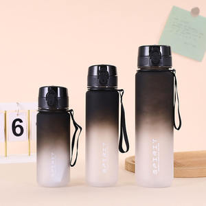 Bouteilles d'eau de salle de sport de <span class=keywords><strong>motivation</strong></span> sans BPA étanches avec infuseur à thé à couvercle rabattable vente en gros - Product Image 6