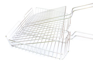 Non-Stick Grilling <b>Bbq</b> Grill Net Basket <b>Large</b> With Handle Outdoor Grill Accessories - Product Image 4