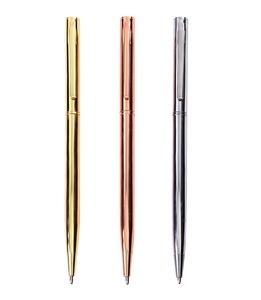 Penna a sfera con penna per firma aziendale di fascia alta Hilton Hotel con clip in metallo sottile - Product Image 2