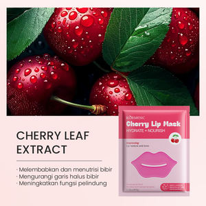 KORMESIC Masque Lèvres Hydratant en Profondeur 8g Certifié Bpom, Éclaircissant, Réparateur de la Barrière Cutanée, à l'Aloe Vera, Cerise et Miel, Vente en Gros - Product Image 6