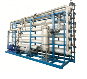 Sistema de Desalinización de Agua Industrial con Bomba de Ósmosis Inversa, Capacidad LPH, Control Automático PLC, LZ-RO-3000L 98%+ - Product Image 1