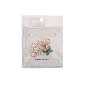 Mini contador de puntadas para tejer a mano DIY, 6 tipos de accesorios de costura de cadena con marcadores de puntada de bloqueo para suéteres de ganchillo - Product Image 1