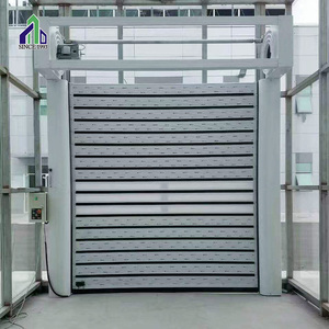 Porta a Spirale Industriale JAD in Acciaio ad Alta Velocità, Pannello Rigido, Serranda Avvolgibile Moderna per Officina con Apertura Rapida - Product Image 2