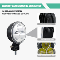 Petite lampe de travail led tout-terrain 3 pouces 9W projecteur pour chariot élévateur tracteur bateau camion 12 volts lampe de travail Led éclairage led 24v