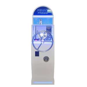 Máquina de Prensa de Monedas Autoservicio, Máquina de Prensa de Monedas de Cobre Automática para Museos, Juego de <span class=keywords><strong>Arcade</strong></span>, Máquina de Recuerdos DIY - Product Image 2