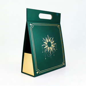 Scatola Pieghevole Portatile con Manico, in Cartone Alimentare Laminato Opaco, Personalizzabile per Confezioni <span class=keywords><strong>Regalo</strong></span> <span class=keywords><strong>di</strong></span> Tè alle Erbe <span class=keywords><strong>e</strong></span> Tè Salutare - Product Image 3